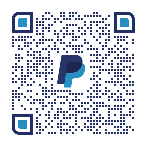 PayPal donation QR code